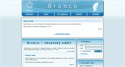Desktop Screenshot of bronco.pavucina.org