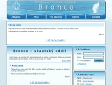 Tablet Screenshot of bronco.pavucina.org